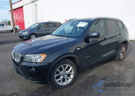 2011 BMW X3 xDrive35I z USA, uszkodzony, nr VIN 5UXWX7C57BLT78516